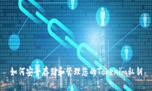 如何安全存储和管理您的Tokenim私钥